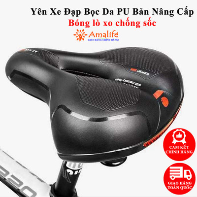 Bộ Yên Xe Đạp Êm Mông Chống Trượt, Chống Nước Phù Hợp Với Xe Đạp Địa Hình Thể Thao Thoáng Khí Chính Hãng Amalife