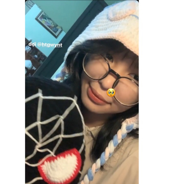 Mũ Spider Man len móc Y2K form rộng cực kì xinh/ mẫu y hình-sai mẫu hoàn tiền