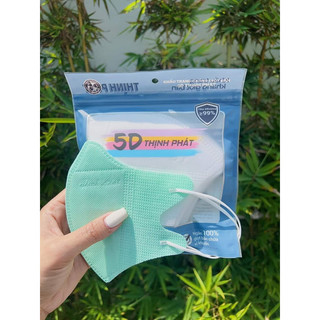 [Hàng mới về] Sỉ 1 thùng khẩu trang 5D Thịnh Phát (gồm 100 cái)