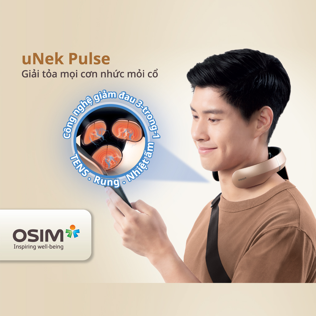 Máy massage cổ OSIM uNek Pulse