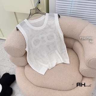 Áo len lưới sát nách chuẩn hàng nhập