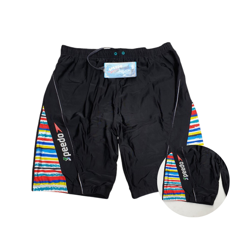 Quần Bơi Nam Lửng Chất Thun Lạnh Cao Cấp Kiểu Dáng Thể Thao - Giao Màu Ngẫu Nhiên