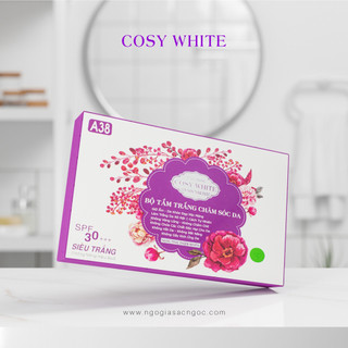 Tắm trắng cosy white a38 sữa non thảo dược bộ tắm trắng chăm sóc da 100g
