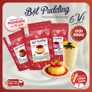 Bột pudding dpfood - 500gr - đủ vị