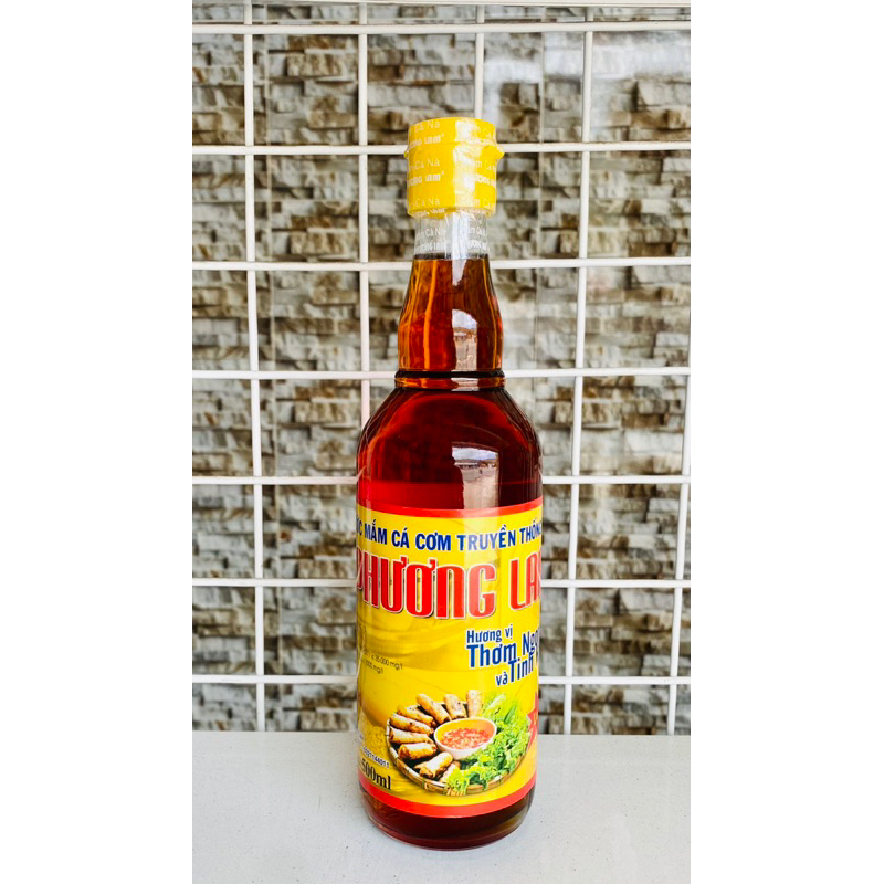 Chai thuỷ tinh 500ml, Nước mắm Phương Lam Cà Ná