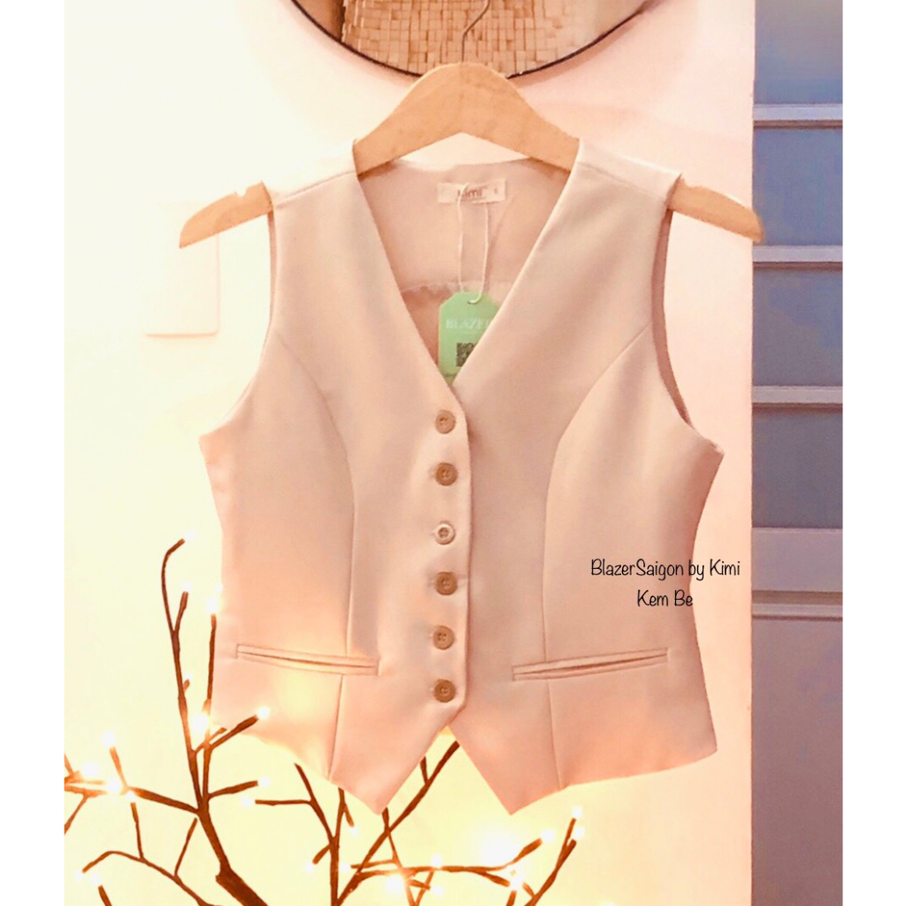 Set Bộ Gile Màu Trendy - Gile Nữ Hàng Chuẩn Phom