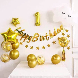 Bóng Số Tuổi Trang Trí Sinh Nhật ( 40CM )