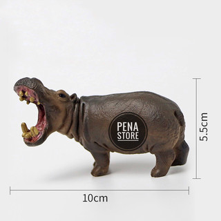 Mô hình động vật hoang dã - hà mã - hippo