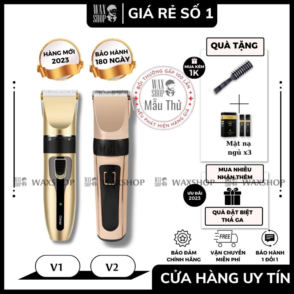 Tông Đơ Cắt Tóc Cầm Tay Sheng Ju - SJ 501 - Hành Chính Hãng - Bảo Hành 180 Ngày - SL , DG