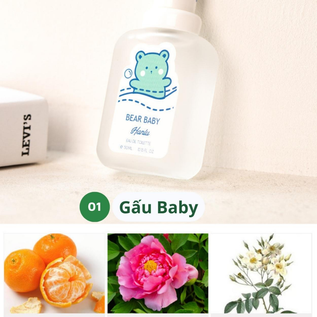 Bodymist Nam Nữ HanLu Chính Hãng, Xịt Thơm Body Mist 50ml Hương Trái Cây Ngọt Ngào Nhẹ Nhàng Siêu Quyến Rũ