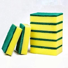 Miếng bọt biển rửa chén bát vàng xanh