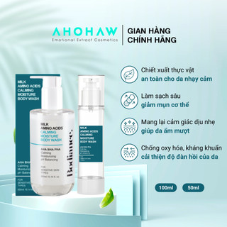Sữa Tắm Tẩy Tế Bào Chết Bodiance Calming Moisture Body Wash Chiết - Làm Sạch Sâu, Giảm Mụn Cơ Thể