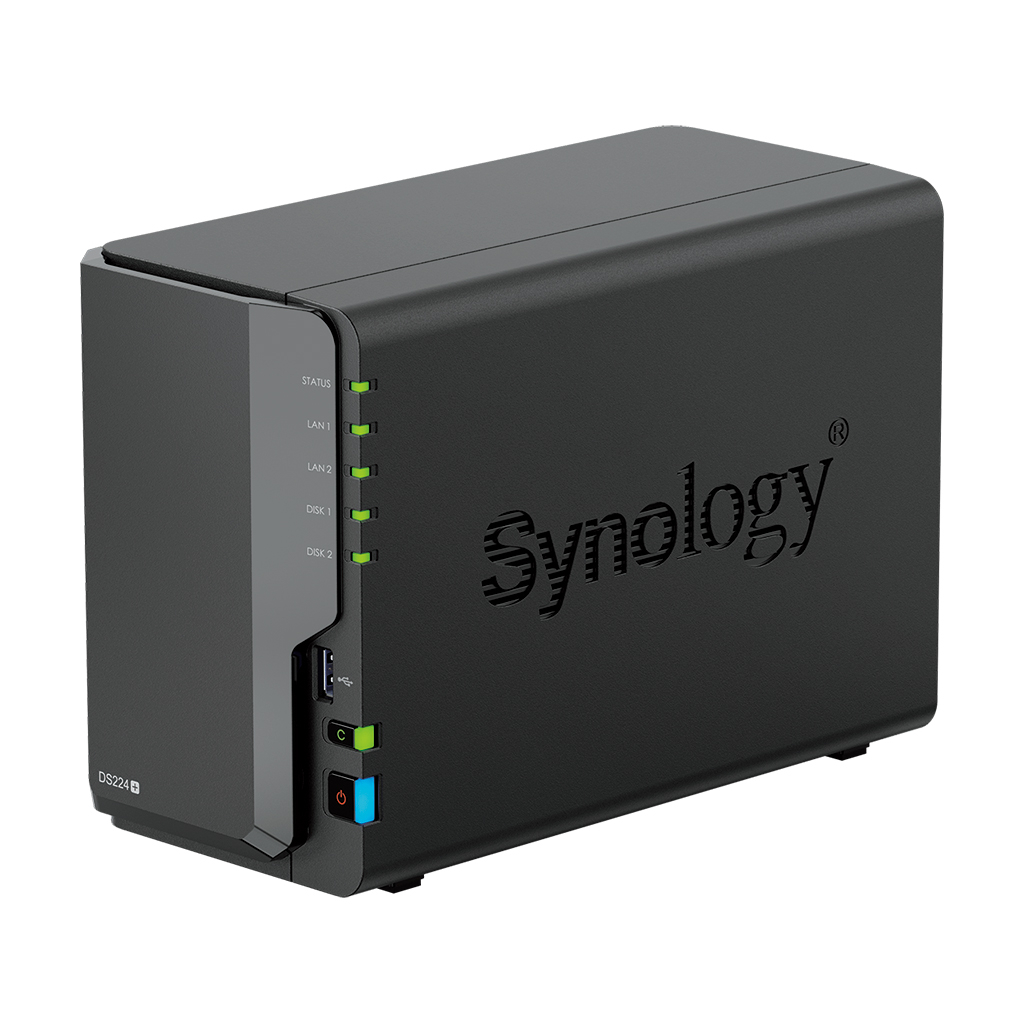 Thiết bị lưu trữ Synology DS224+ (chưa có ổ cứng) - Hàng chính hãng