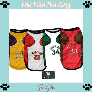 Áo cho mèo, Quần áo thú cưng, Bóng rổ size xs - xxl, A9