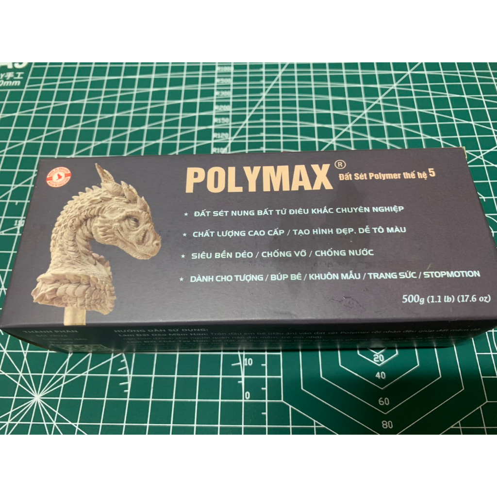 ĐẤT SÉT NUNG NƯỚNG POLYMAX 5 CHÍNH HÃNG NHẬT THÁI -HCM