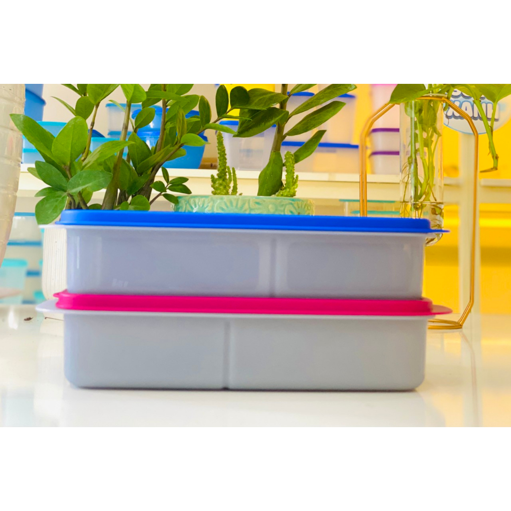 Hộp cơm Cool Teen chia ngăn 1L - Nhựa nguyên sinh an toàn - Bảo hành trọn đời