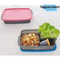 Hộp cơm Cool Teen chia ngăn 1L - Nhựa nguyên sinh an toàn - Bảo hành trọn đời