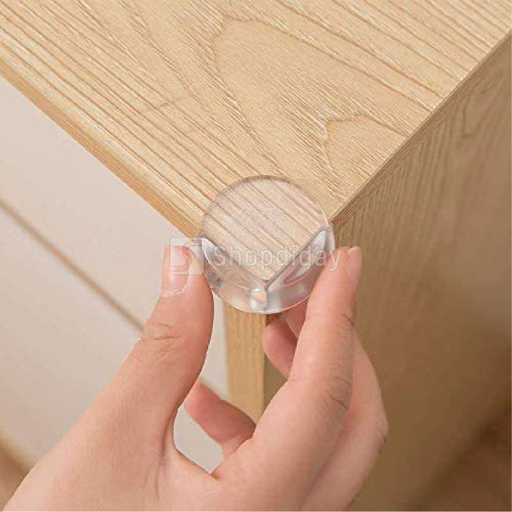 Miếng Dán Góc Bàn Cạnh Bàn Tránh Va Đập, Bịt Góc Bàn Silicon An Toàn Cho Bé D21