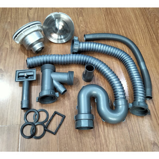 Bộ xi phông chậu rửa chén