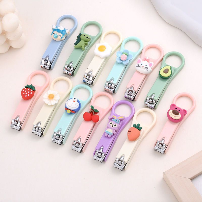 Kềm Bấm Móng Tay Y7 Hình Nổi 3D Siêu Cool - Kềm Cắt Sửa Móng Tay Lưỡi Thép