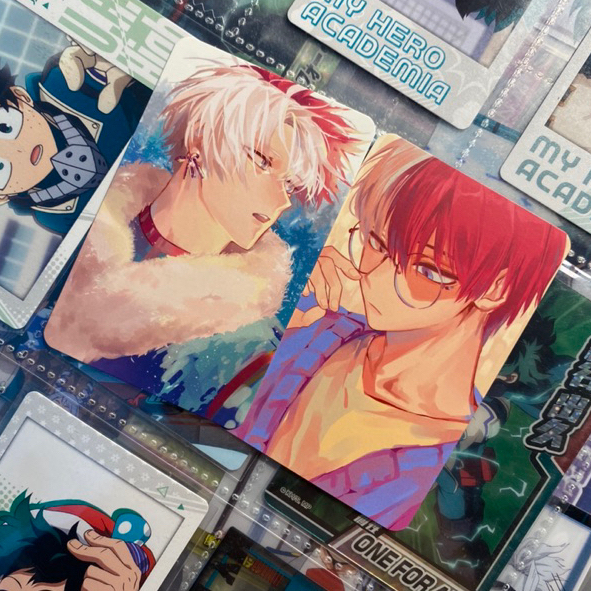 Thẻ giấy, card artist Shoto Todoroki