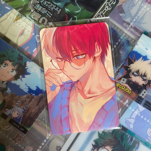 Thẻ giấy, card artist Shoto Todoroki