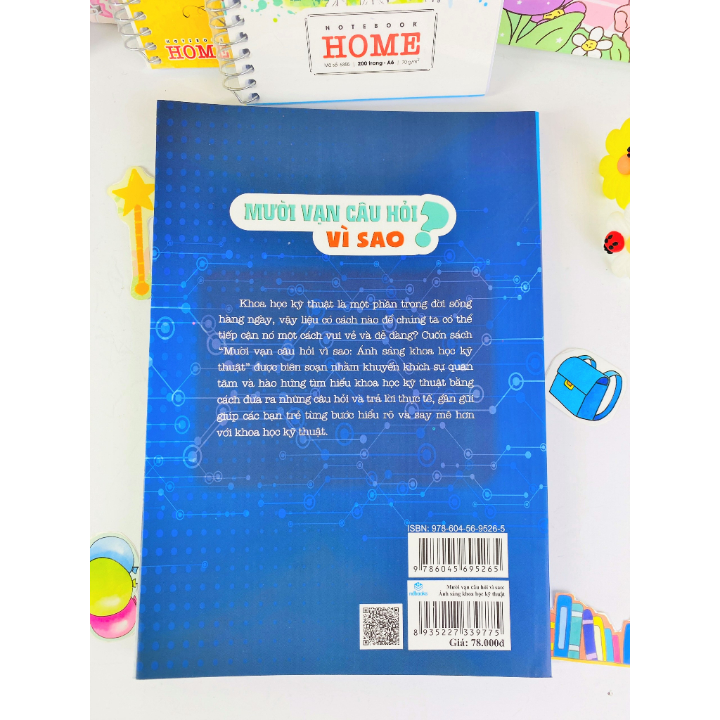 Sách - Mười vạn câu hỏi vì sao - Ánh sáng khoa học kĩ thuật