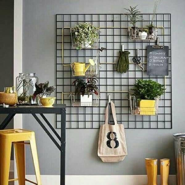Lưới Sắt Treo Phụ Kiện, Decor Phòng Ngủ Xinh Xắn 1m*1m& 50*1m