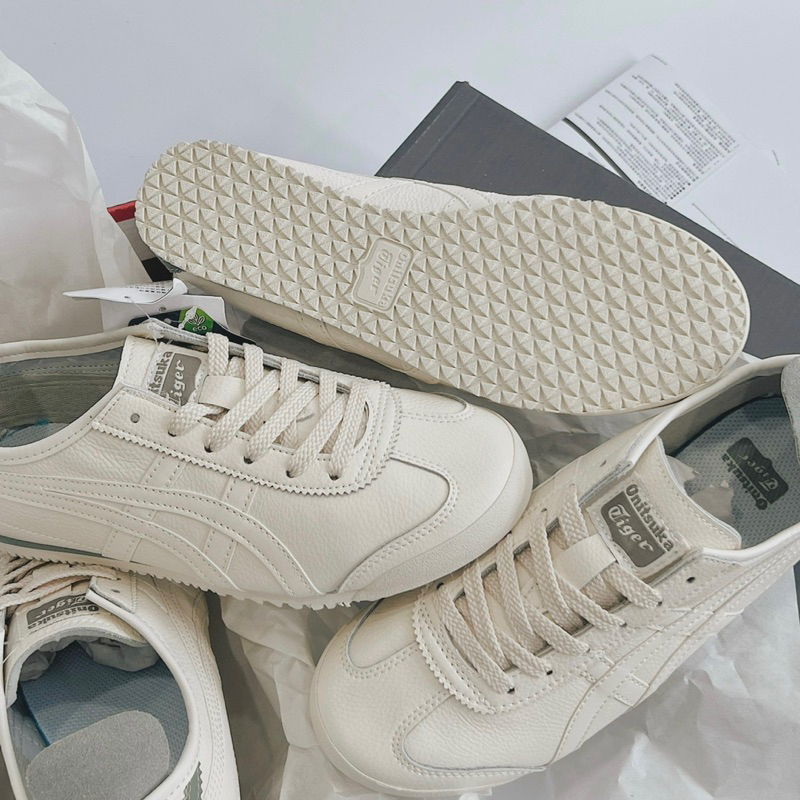 Giày Onisuka Tige Mexico Vitage Cream Grey Lai Au