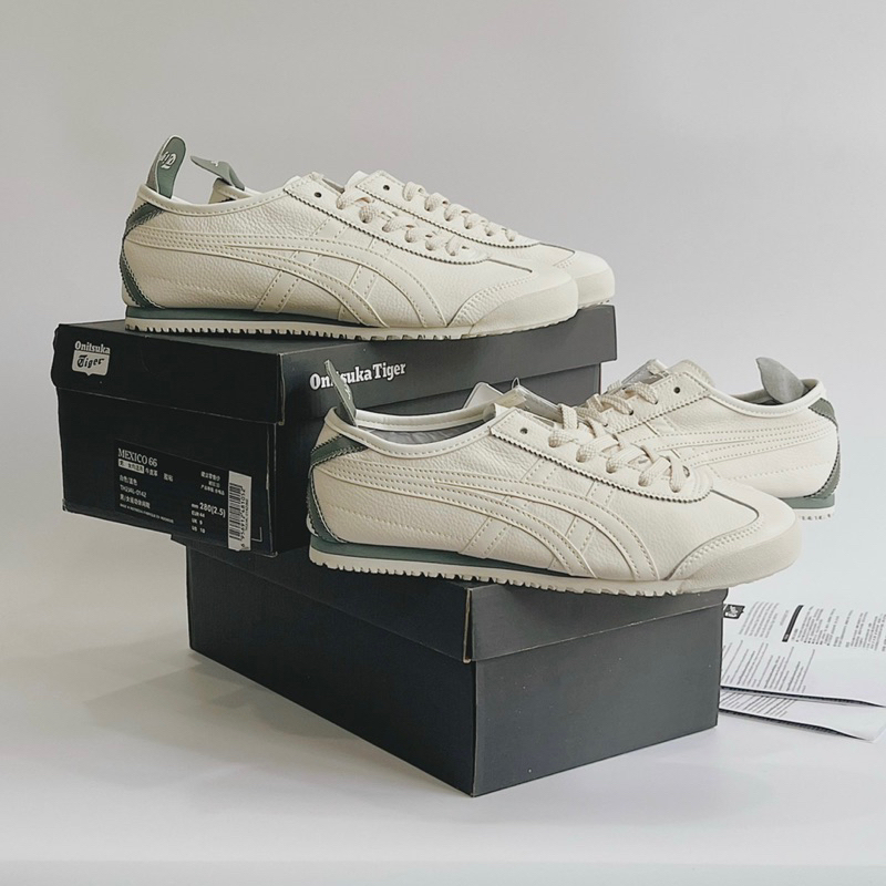 Giày Onisuka Tige Mexico Vitage Cream Grey Lai Au