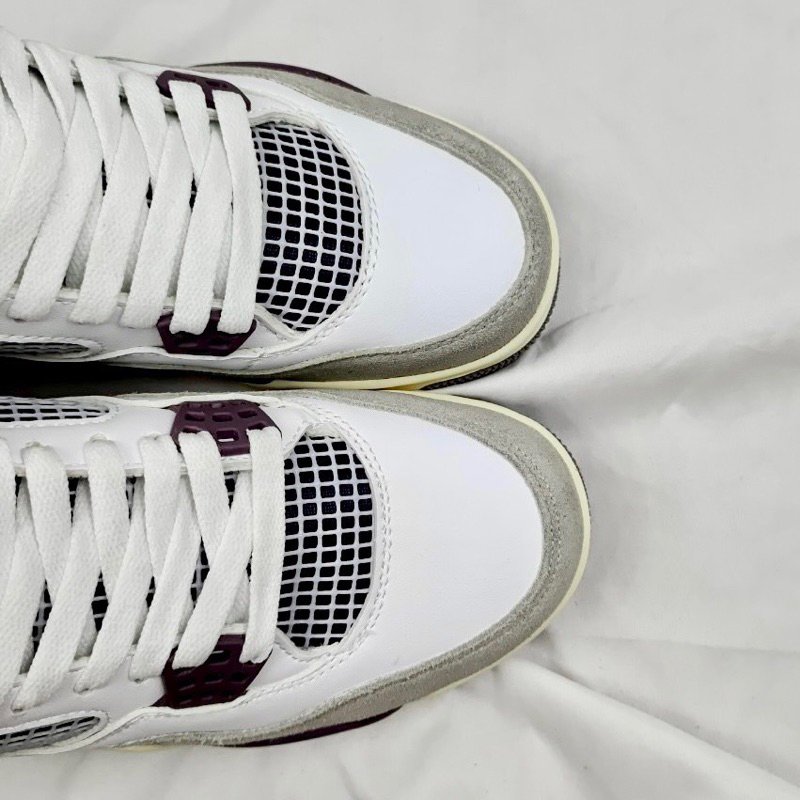 Giày JD4 Grey Violet - Jodan4 Violet Xám Tím Fullbox Cao Cấp