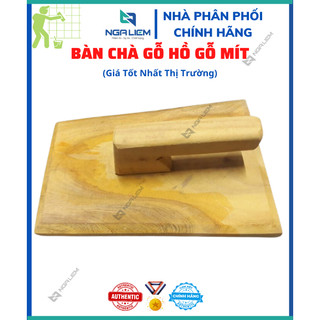 Bàn chà gỗ hồ gỗ mít, bàn xoa gỗ, chắc chắn, bền, không cong vênh - hàng chính hãng nhà sản xuất