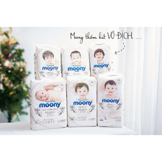 Bỉm Moony natural đủ size