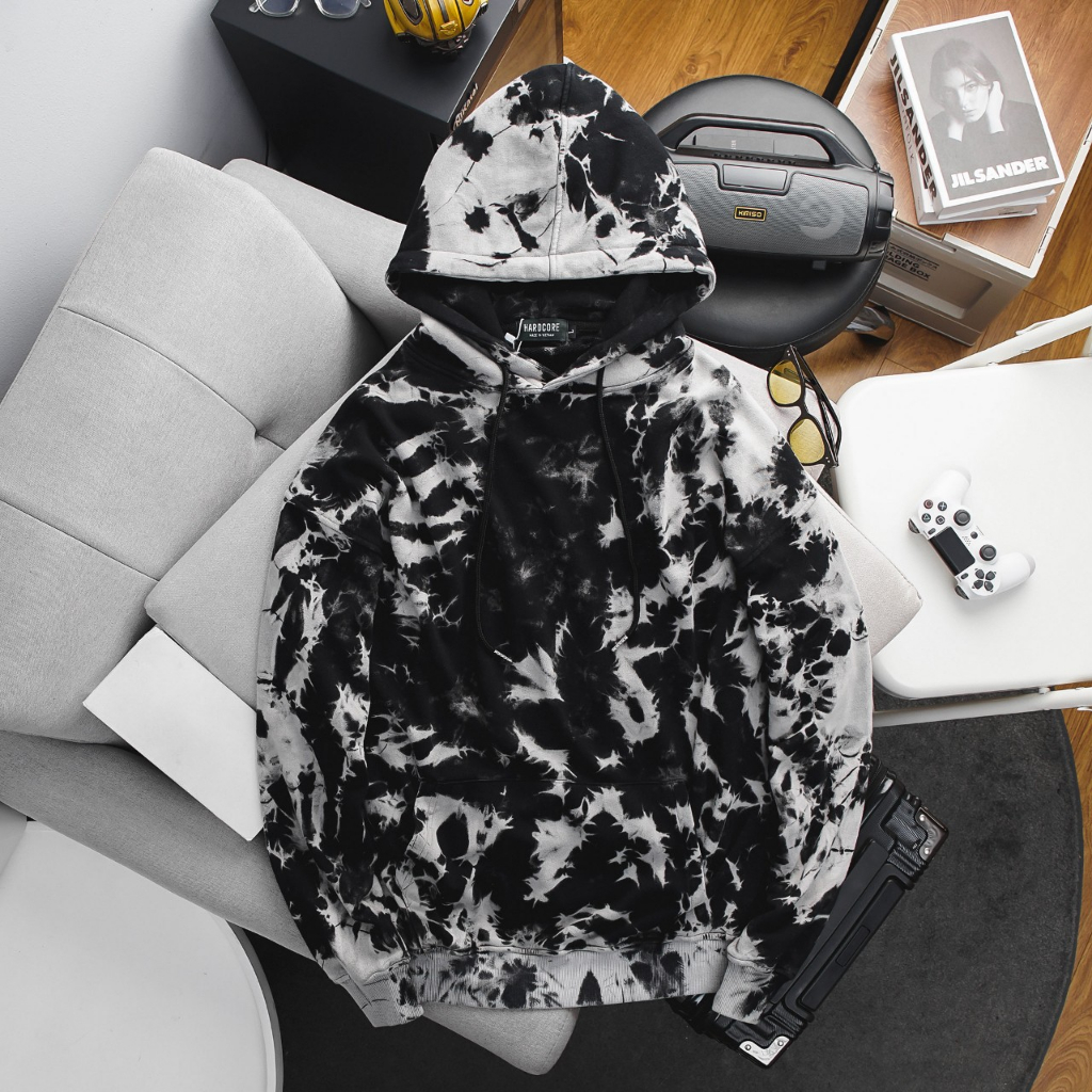 Áo hoodie, áo khoác bigsize nam thời trang wash 2 màu độc lạ cỡ đại 140kg