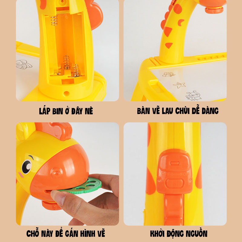 Đồ Chơi Bàn Vẽ Tranh Thông Minh Giúp Bé Phát Triển Tư Duy Nhận Thức Về Màu Sắc