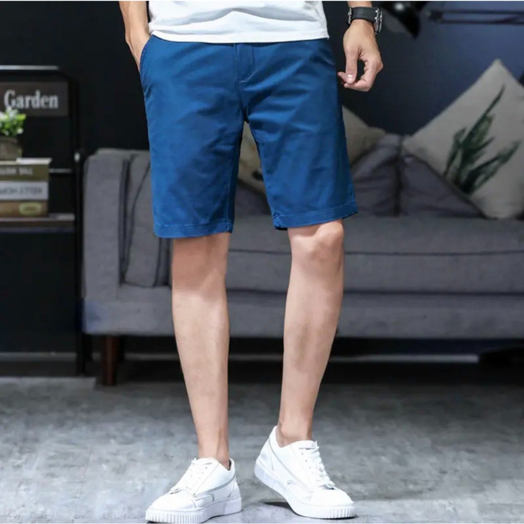 quần short kaki nam ngang đầu gối