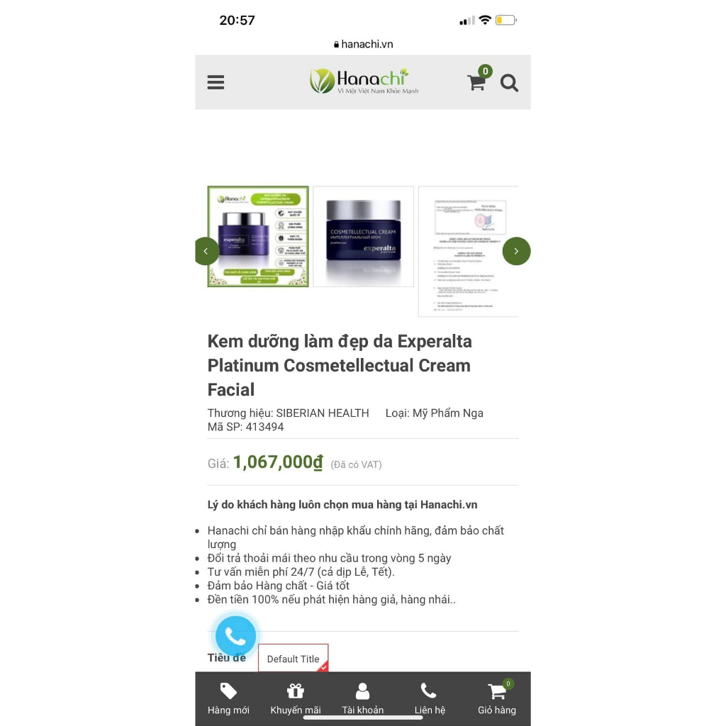 Kem Dưỡng Da Cao Cấp Siberian