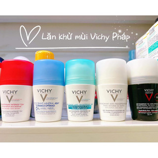 Lăn khử mùi nam vichy homme 48h