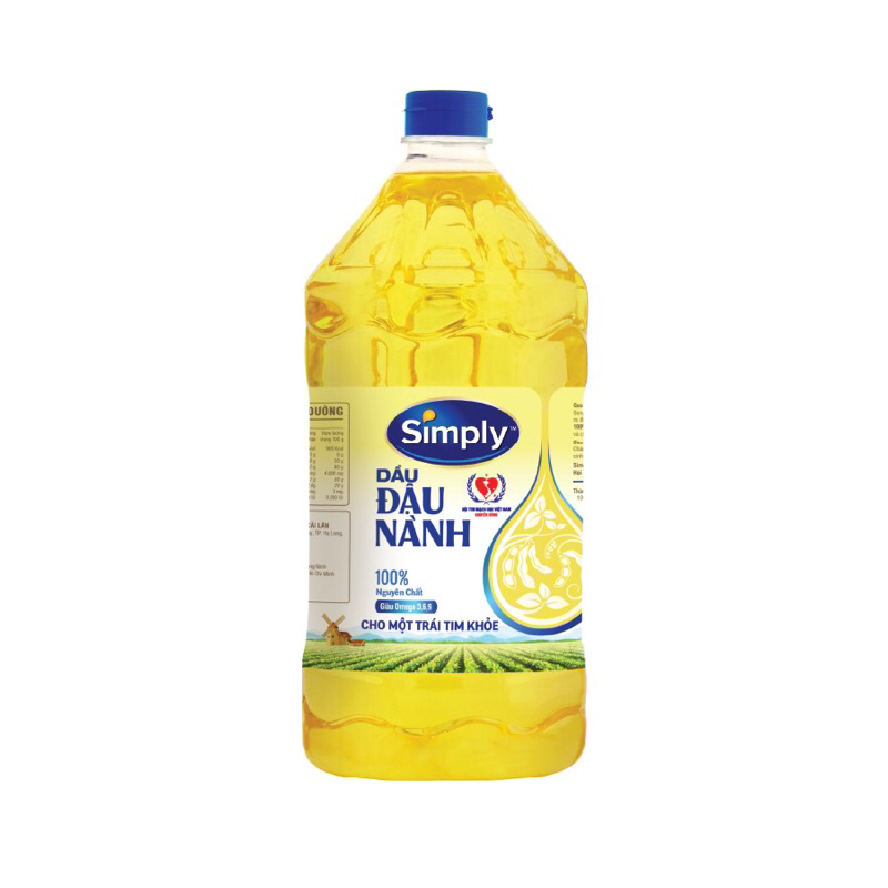 Dầu Ăn Simply Đậu Nành 2L