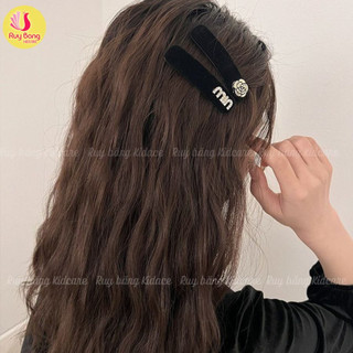 {GIÁ 2 CÁI} Kẹp tóc bọc da HQ link 3