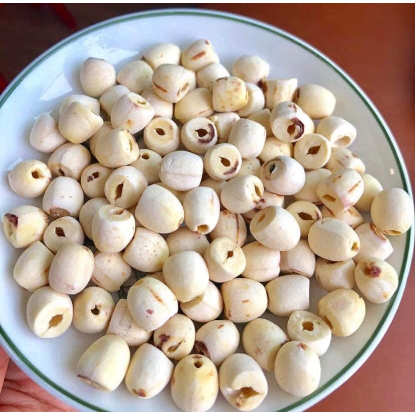Hạt Sen Sấy Khô Thơm, Ngon, Bở, Dùng Nấu Chè, Sữa Hạt