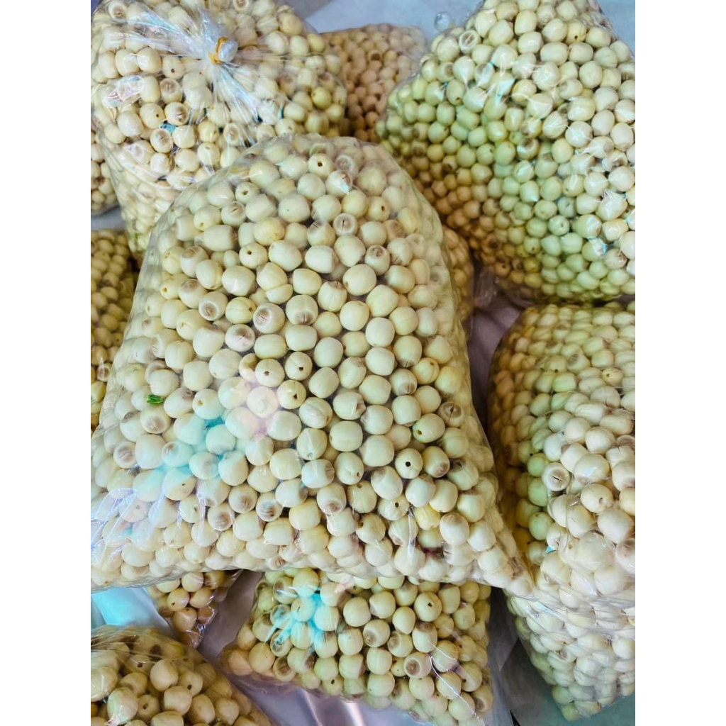 Hạt Sen Sấy Khô Thơm, Ngon, Bở, Dùng Nấu Chè, Sữa Hạt
