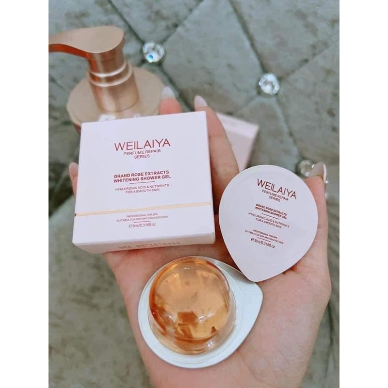 Sữa tắm weilaiya hoa hồng