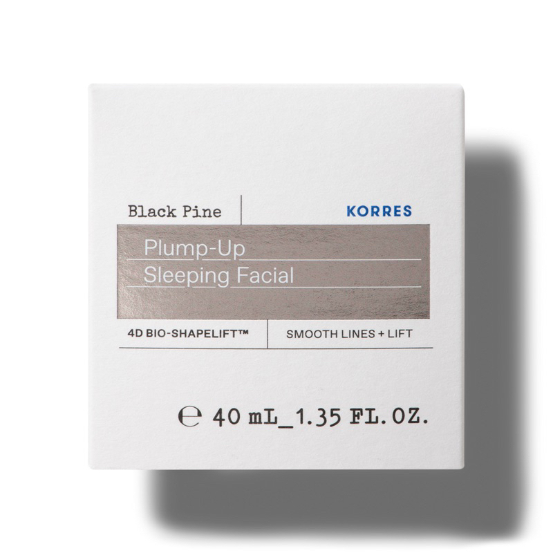 Kem dưỡng ban đêm Korres Black Pine Plump-Up Sleeping Facial $68
