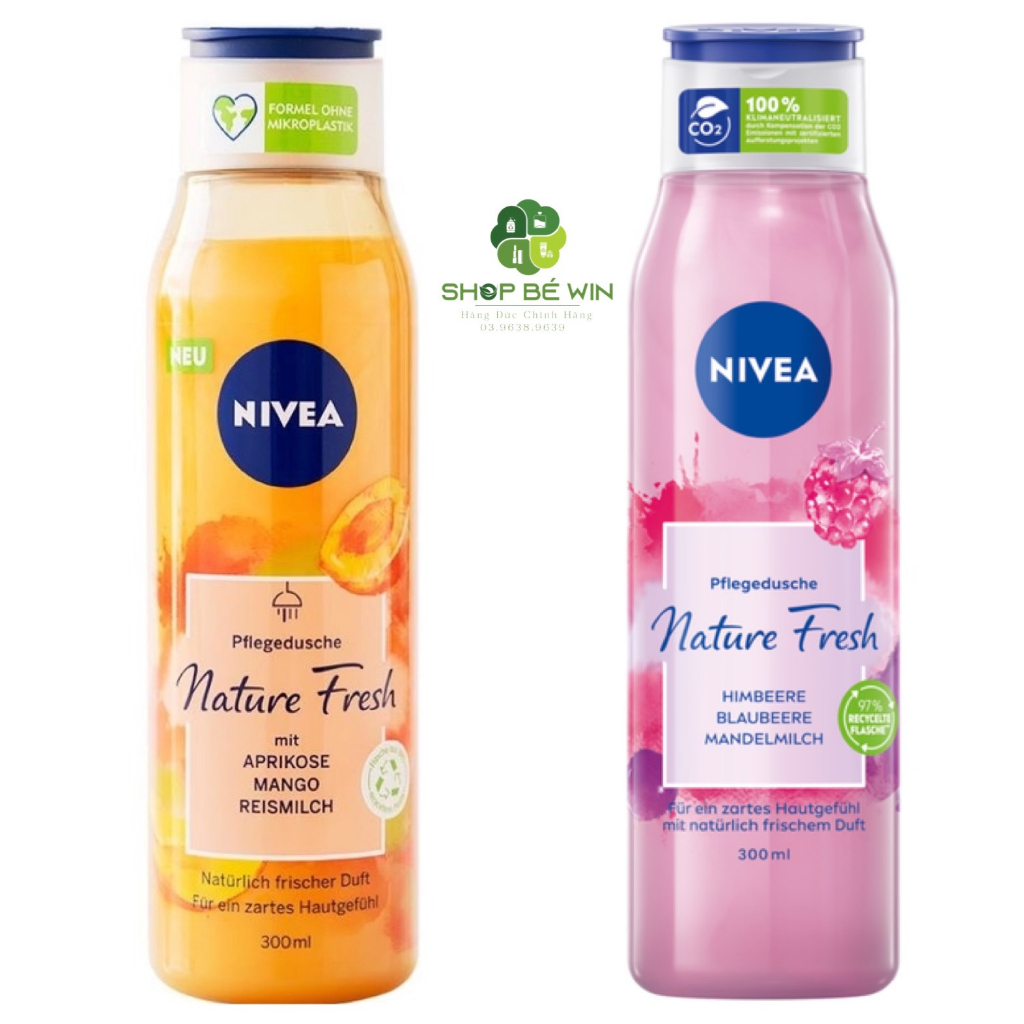 SỮA TẮM NIVEA NATURAL - ĐỨC