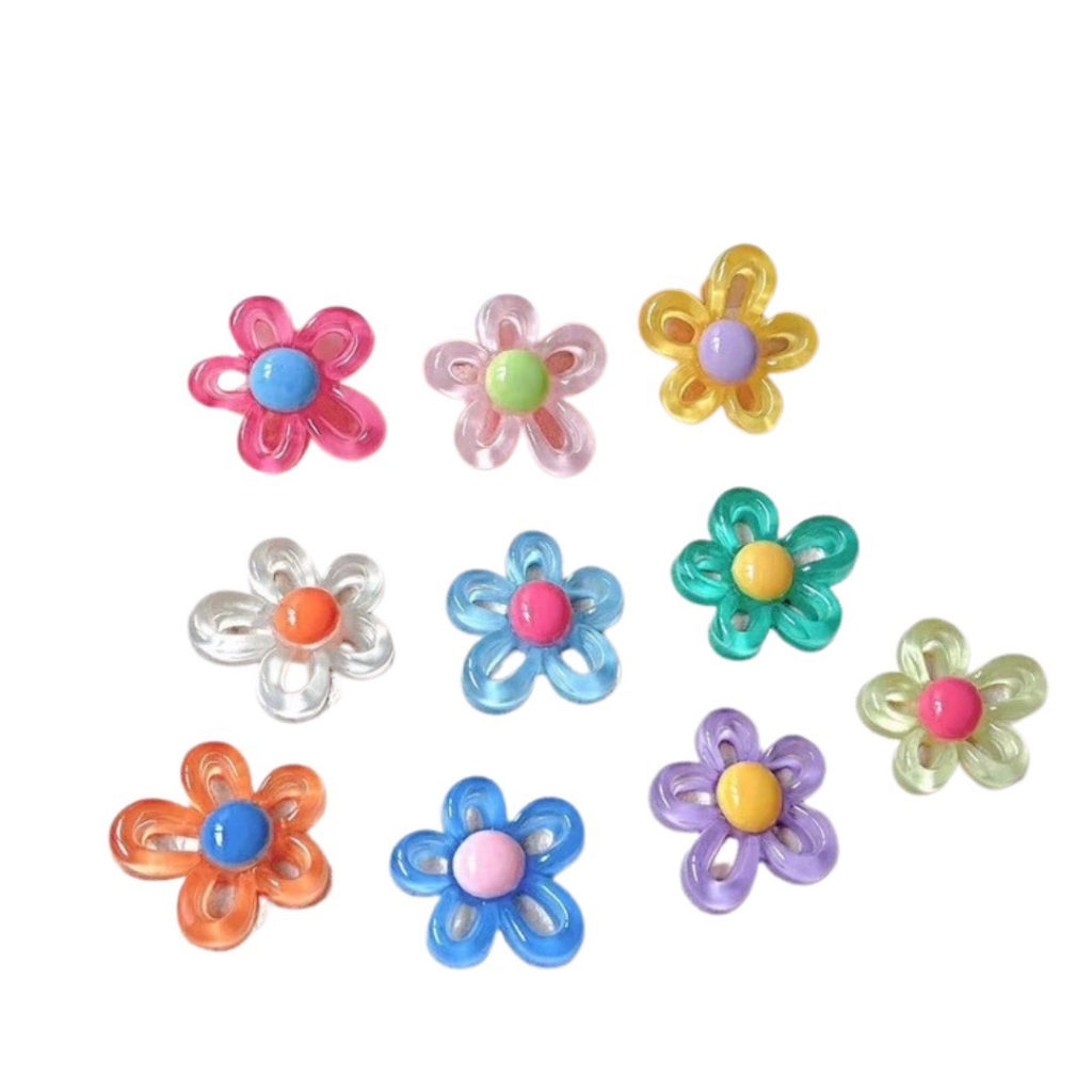 Dây chuyền mặt hoa pha lê nhiều màu Remmus dành cho nữ