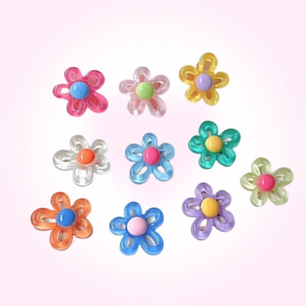 Dây chuyền mặt hoa pha lê nhiều màu Remmus dành cho nữ