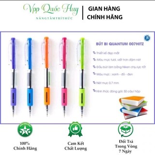 BÚT BI QUANTUM X5 0.7mm Thái Lan - Bút viết đẹp, trơn, đều mực, k bị khô mực