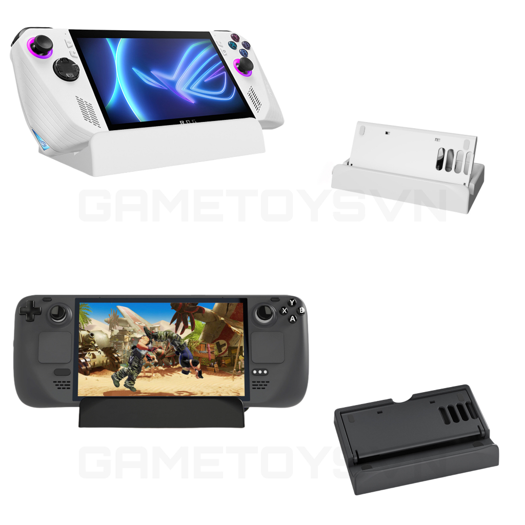 Giá đỡ thương hiệu JYS cho máy chơi game Valve Steam Deck / ROG Ally / Switch V1-V2 / OLED / LITE / Smartphone / Tablet