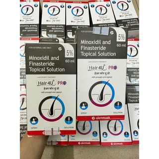 Hair 4U Pro 5% Minoxidil và Finasteride 60ml hỗ trợ tóc